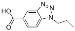 1-PROPYL-1H-BENZOTRIAZOLE-5-CARBOXYLIC ACID 结构式