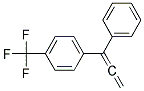 1-(1-Phenyl-propa-1,2-dienyl)-4-trifluoromethyl-benzene 结构式