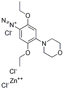 2,5-二乙氧基-4-吗啉代苯重氮氯化锌盐 结构式