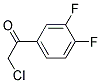 2-Chloro-3',4'-difluoroacetophenone  结构式