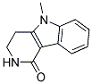 2,3,4,5-Tetrahydro-5-Methyl-1h-Pyrido[4,3-B]Indole-1-One 结构式