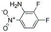 2-氨基-3,4-二氟硝基苯 结构式