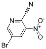 2-Cyano-3-Nitro-5-Bromopyridine 结构式