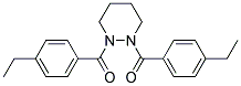 [2-(4-ETHYL-BENZOYL)-TETRAHYDRO-PYRIDAZIN-1-YL]-(4-ETHYL-PHENYL)-METHANONE 结构式