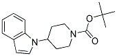 1-BOC-PIPERIDIN-4-YL-1H-INDOLE 结构式