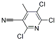 2,5,6-TRICHLORO-3-CYANO-4-METHYL PYRIDINE 结构式