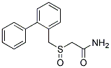 (+_)[2-(Diphenyl)MethaneSulfinyl]Acetamide 结构式