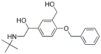 1-(4-Benzyloxy-3HydroxylMethylphenyl)-2-(Tertiarybutylamino)-Ethanol 结构式