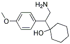 1-[2-Amino-1-(P-Methoxyphenyl)Ethyl]Cyclohexanol 结构式