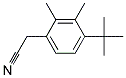 2,3-Dimethyl-4-TertbutylBenzeneacetonitrile 结构式