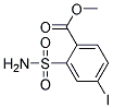 2-Methoxycarbonyl-5-IodobenzeneSulfonamide 结构式