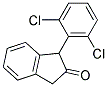 1-(2,6-Dichlorophenyl)-Indane-2-One 结构式