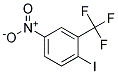 2-碘-5-硝基三氟甲苯 结构式