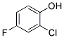 2-Chloro-4-fluorphenol 结构式