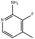 2-氨基-3-氟-4-甲基吡啶 结构式