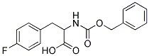 2-{[(benzyloxy)carbonyl]amino}-3-(4-fluorophenyl)propanoic acid 结构式