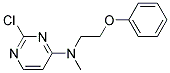 2-chloro-N-methyl-N-(2-phenoxyethyl)pyrimidin-4-amine 结构式