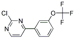 2-Chloro-4-(3-trifluoromethoxy-phenyl)-pyrimidine 结构式