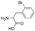 2-amino-3-(2-bromophenyl)propanoic acid 结构式