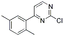 2-Chloro-4-(2,5-dimethyl-phenyl)-pyrimidine 结构式