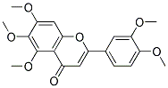 2-(3,4-DIMETHOXYPHENYL)-5,6,7-TRIMETHOXY-4-CHROMENONE 结构式