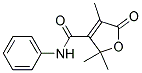 2,2,4-TRIMETHYL-5-OXO-N-PHENYL-2,5-DIHYDRO-3-FURAMIDE 结构式