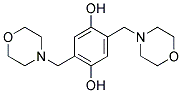 2,5-BIS(MORPHOLINOMETHYL)HYDROQUINONE 结构式