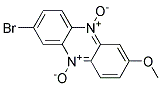 2-BROMO-7-METHOXYPHENAZINE5,10-DIOXIDE 结构式