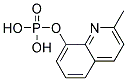 2-METHYL-8-QUINOLINOLPHOSPHATE 结构式