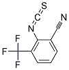 2-Cyano-6-(trifluoromethyl)phenylisothiocyanate 结构式