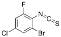 1,4-二溴-3-氯-5-氟苯 结构式