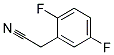 2,5-DIFLUOROPHENYLACETONITIRLE
 结构式