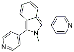 2-METHYL-1,3-DI-4-PYRIDYL-ISOINDOLE 结构式