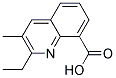 2-ETHYL-3-METHYLQUINOLINE-8-CARBOXYLIC ACID 结构式