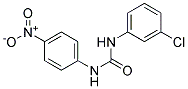 2-CHLORO-4-[3-(4-NITRO-PHENYL)-UREIDO]-BENZENE 结构式