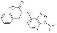 2-(9-ISOPROPYL-9H-PURIN-6-YLAMINO)-3-PHENYLPROPANOIC ACID 结构式