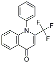 1-PHENYL-2-TRIFLUOROMETHYLQUINOLIN-4(1H)-ONE 结构式