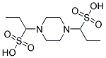 1,4-PIPERAZINE BIS (PROPANESULFONIC ACID) 结构式