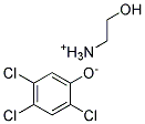 2.4.5-TRICHLOROPHENOL ETHANOLAMINE SALT SOLUTION 100UG/ML IN H2O 1ML 结构式