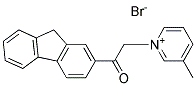 1-(9H-2-FLUORENYL)-2-(3-METHYL-1-PYRIDINIUMYL)-1-ETHANONE BROMIDE, TECH 结构式