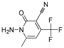 1-AMINO-6-METHYL-2-OXO-4-(TRIFLUOROMETHYL)-1,2-DIHYDROPYRIDINE-3-CARBONITRILE, TECH 结构式