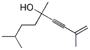 2,5,8-TRIMETHYL-1-NONENE-3-YN-5-OL 结构式