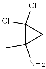 2,2-二氯-1-甲基环丙胺 结构式