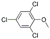 2 4 6-TRICHLOROANISOLE 1X1ML MEOH 结构式