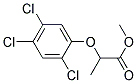 2 4 5-TP METHYL ESTER 1X1ML HEX 200 UG/& 结构式