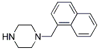 1-(1-NAPHTHYLMETHYL)PIPERAZIN 结构式