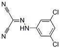 2-[2-(3,5-DICHLOROPHENYL)HYDRAZONO]MALONONITRILE, 95+% 结构式