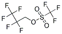 2,2,3,3,3-PENTAFLUOROPROPYL TRIFLUOROMETHANESULPHONAT 结构式