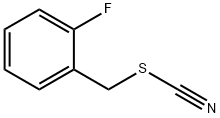 2-FLUOROBENZYL THIOCYANATE 结构式