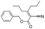 2-CYANO-3-PROPYL-HEX-2-ENOIC ACID BENZYL ESTER 结构式